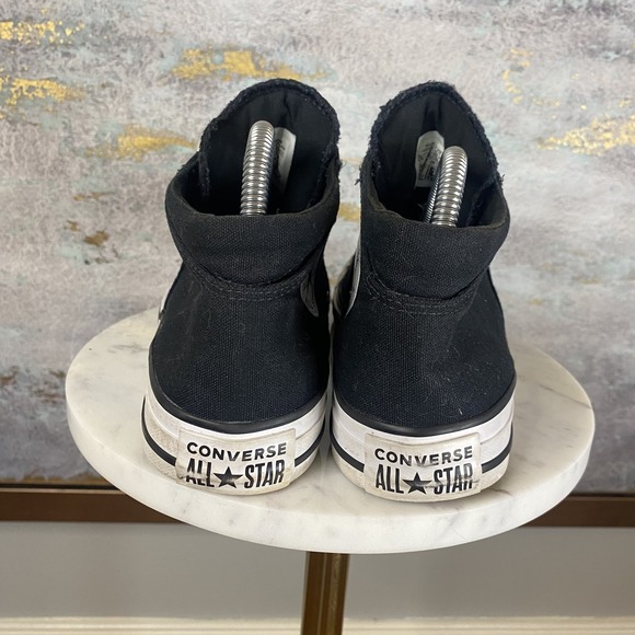 Converse Chuck Taylor All Star 2 Shoes Womens Size 8 Black Mid Top Sneakers - Picture 4 of 10